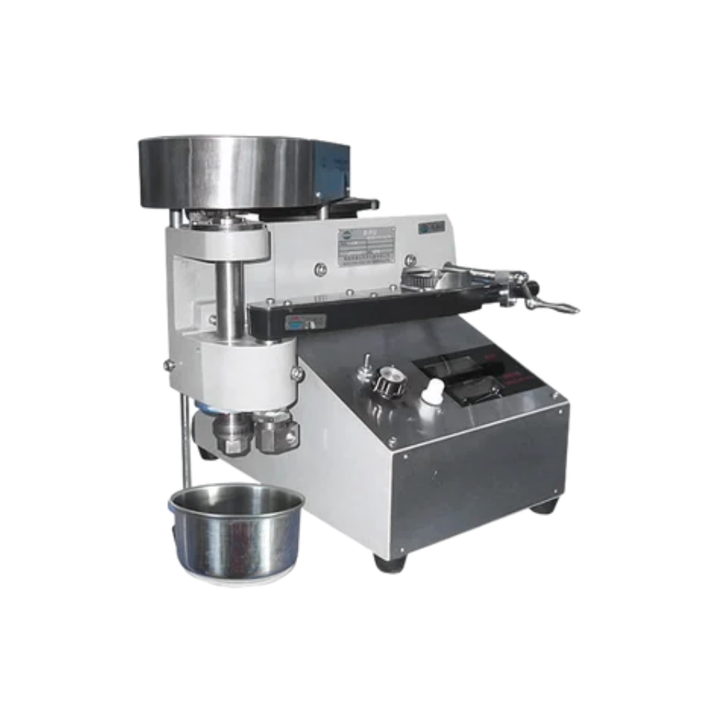 Lubricity meter with torque arm, test block and rotating ring assembly